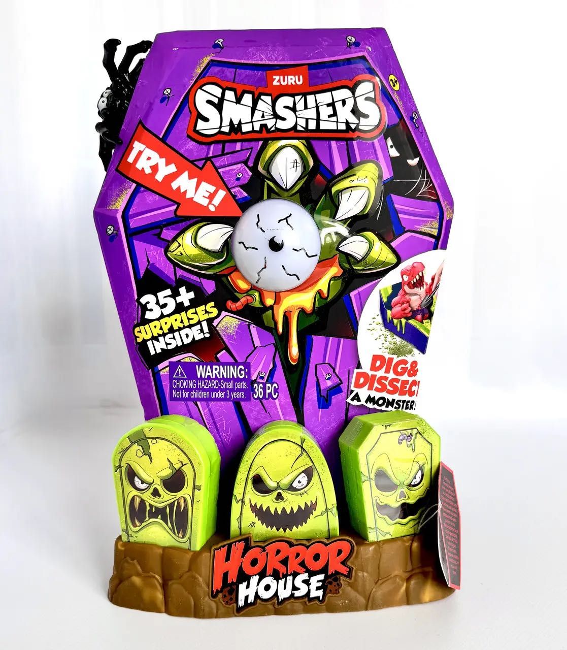 Набор Большой Дом Ужасов Дино Smashers Mega Horror House by ZURU