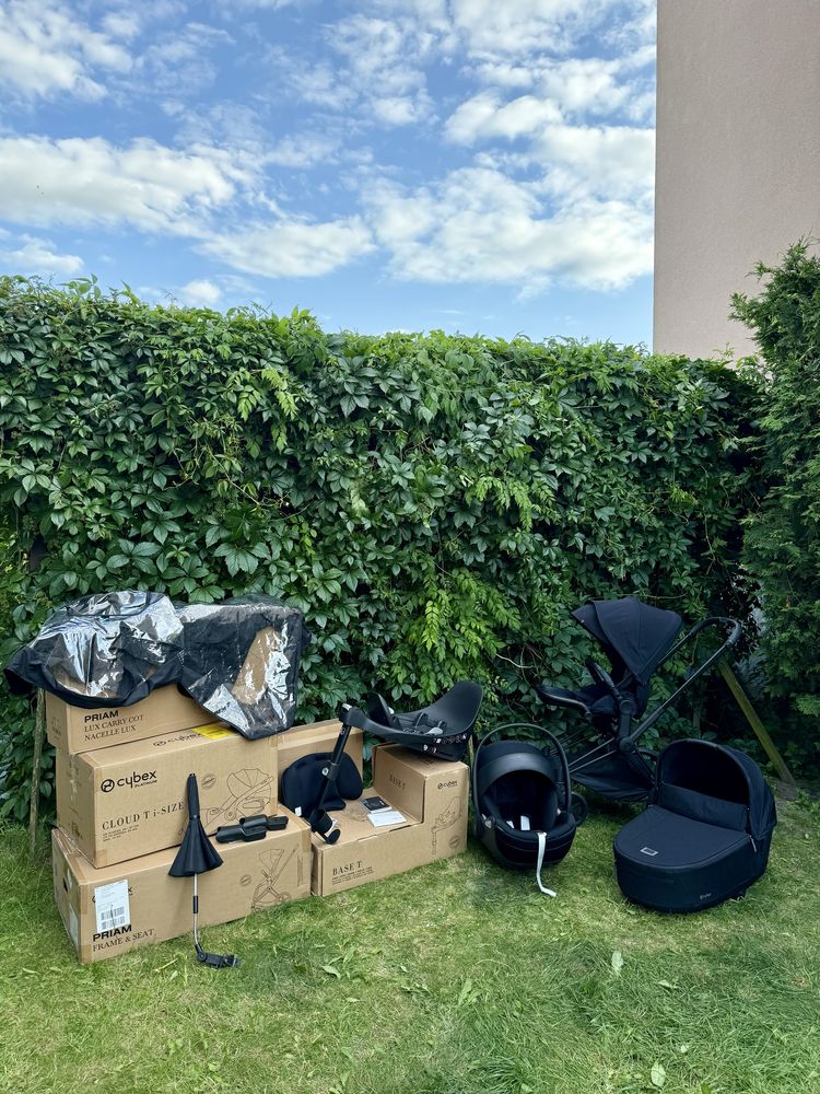Wózek Cybex Priam 4.0, zestaw 4w1 + dodatki / gwarancja