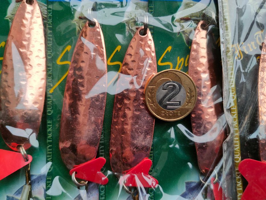 30 blaszek na każdą rybę drapieżną