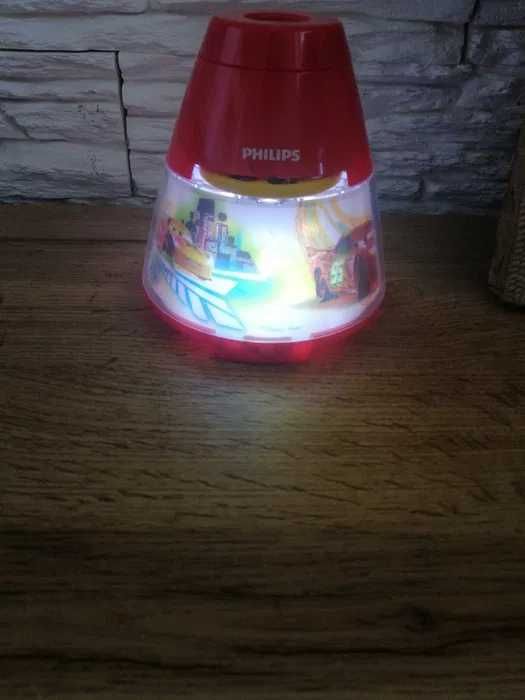 Lampka projektor Disney / marka Philips vintage