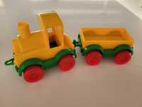 Pociąg z wagonikiem zabawka WADER