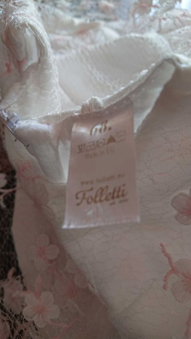 Sukienka do chrztu roz. 68