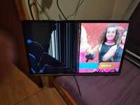 TV Panasonic 32" com ecran danificado