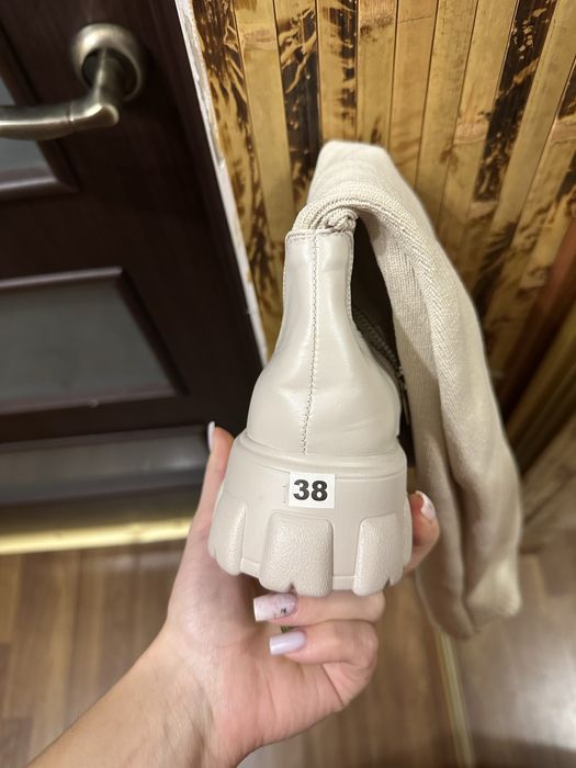 Жіночі демісезонні сапожки високі/ботфорти