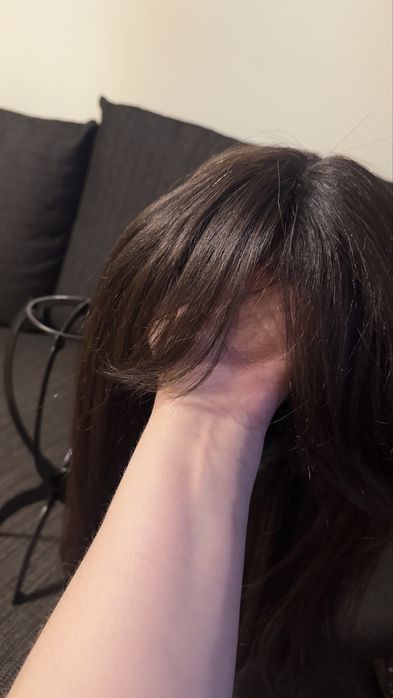 СРОЧНО Парик из натуральных женских волос НЕ ОДЕТ НИ РАЗУ