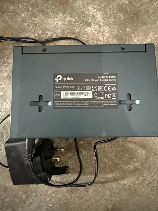 TP -Link TL-SG108 Switch 8 port Gigabit 1000MB/s