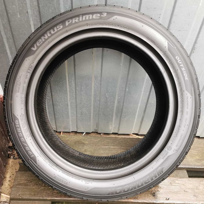 218) Opona - 195/55/16 - Hankook - 1szt - Letnia