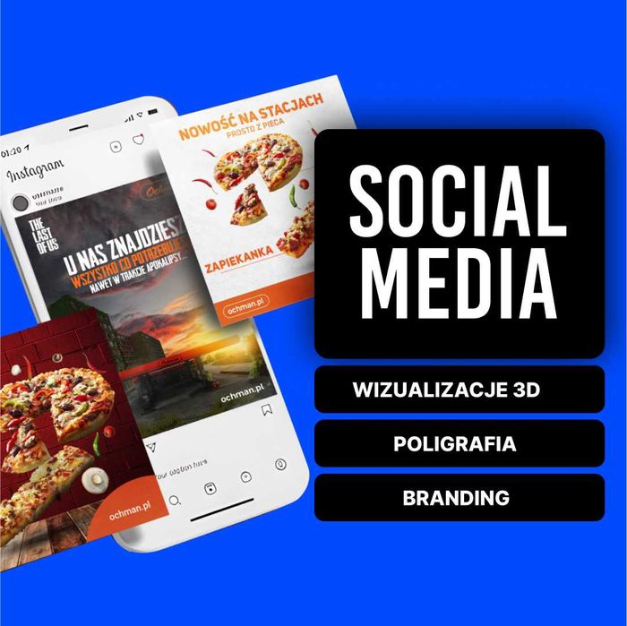 Logo | Grafika | Social Media | Brand | Wizualizacje | 3D