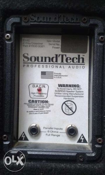 Coluna professional Soundtech