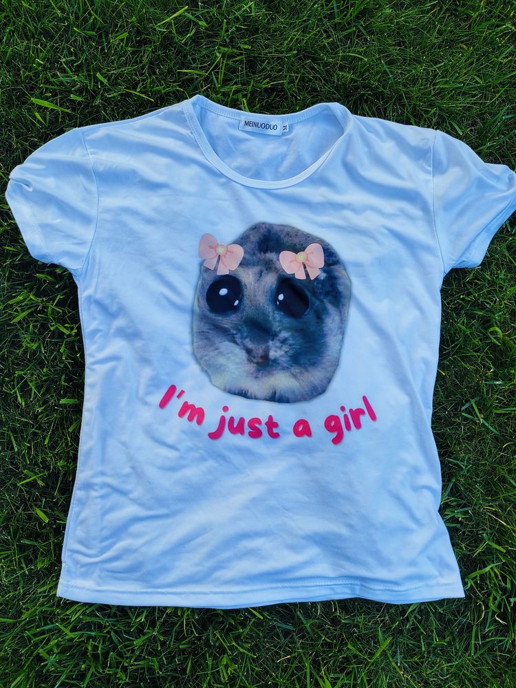 Koszulka smutny chomik sad hamster