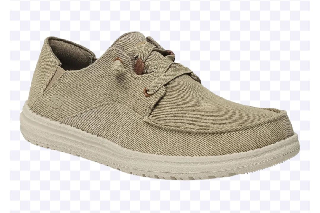 Чоловічі мокасини СКЕЧЕРС (Skechers MELSON VOLGO) арт.66384/BLK чорний