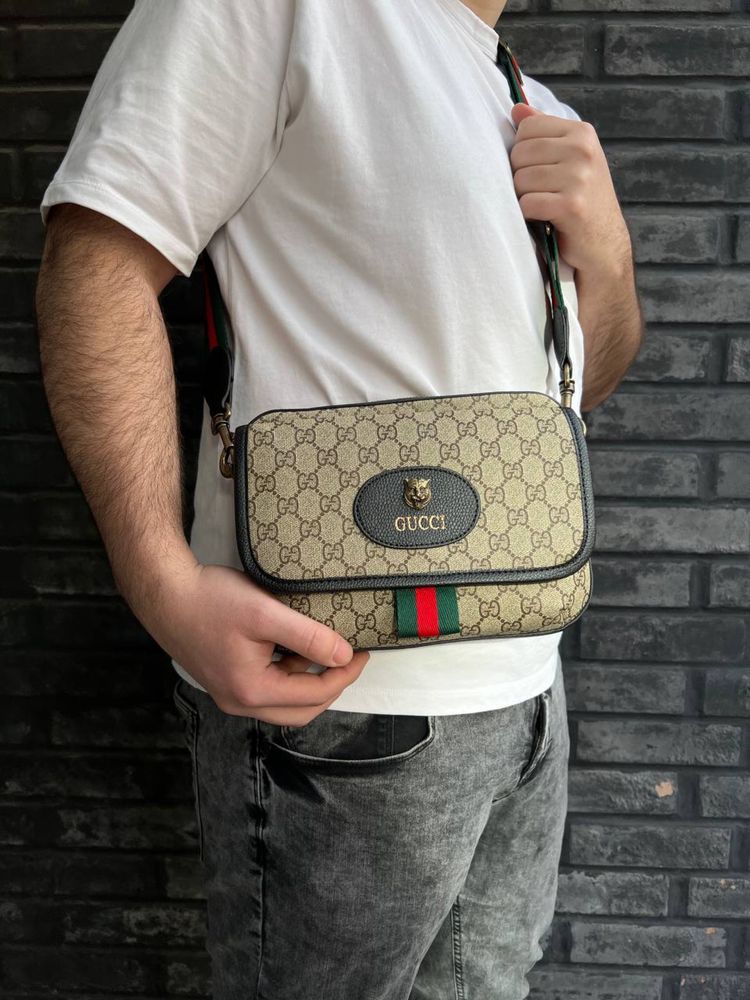 Мужская сумка Gucci/Чоловіча сумка Гучі
