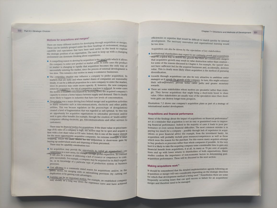 Exploring Corporate Strategy