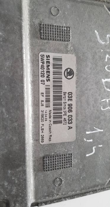 Centralina motor / ECU SKODA Fabia I Hatchback (6Y2)