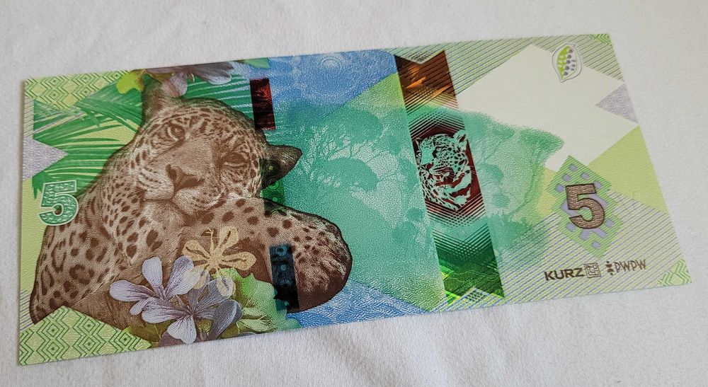 Banknot testowy PWPW, UNIVERSAL 5, magazyn CiD nr 72