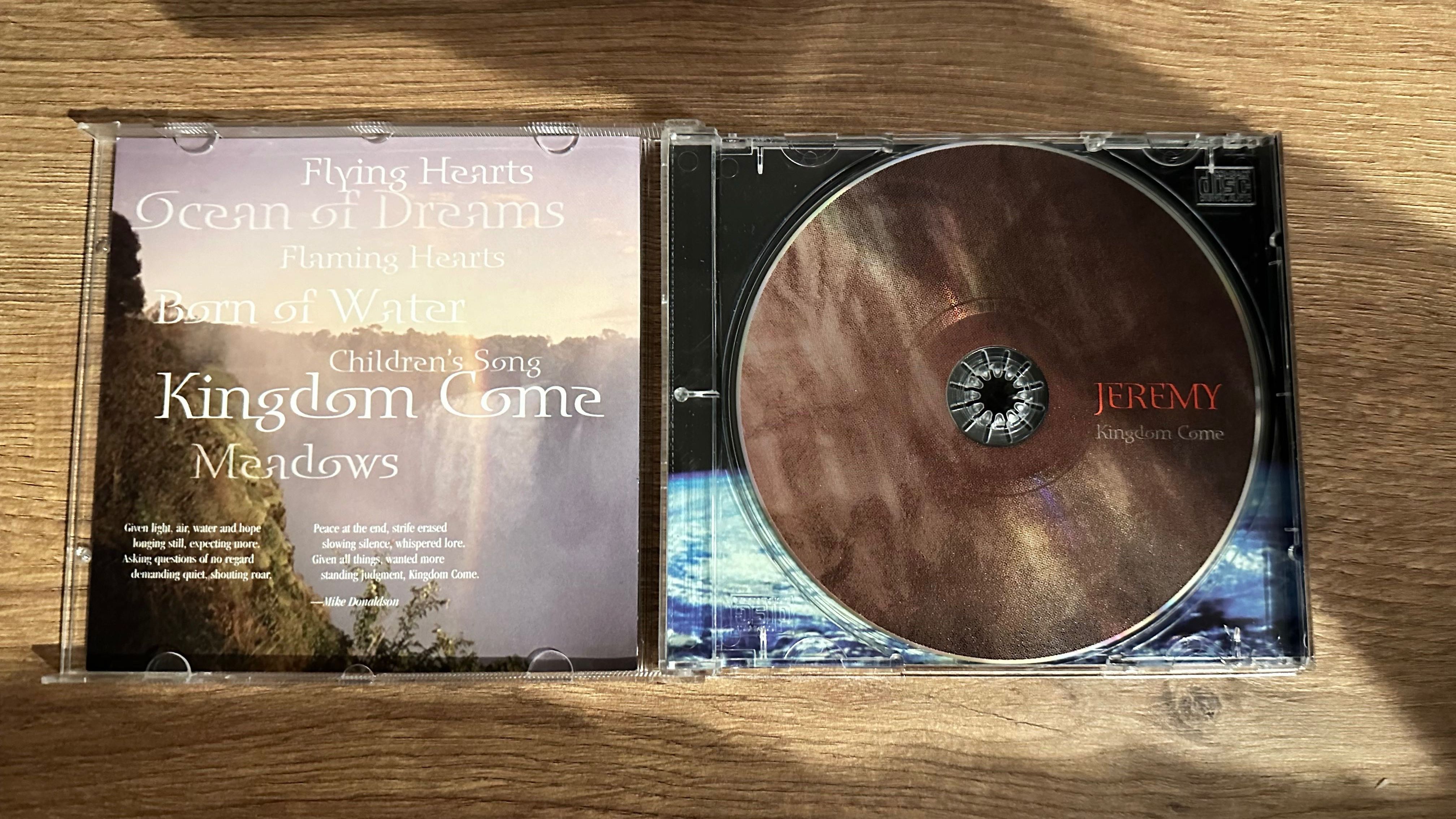 Jeremy Kingdom Come CD 2002 Progressive Rock Electronic Jeremy Morris