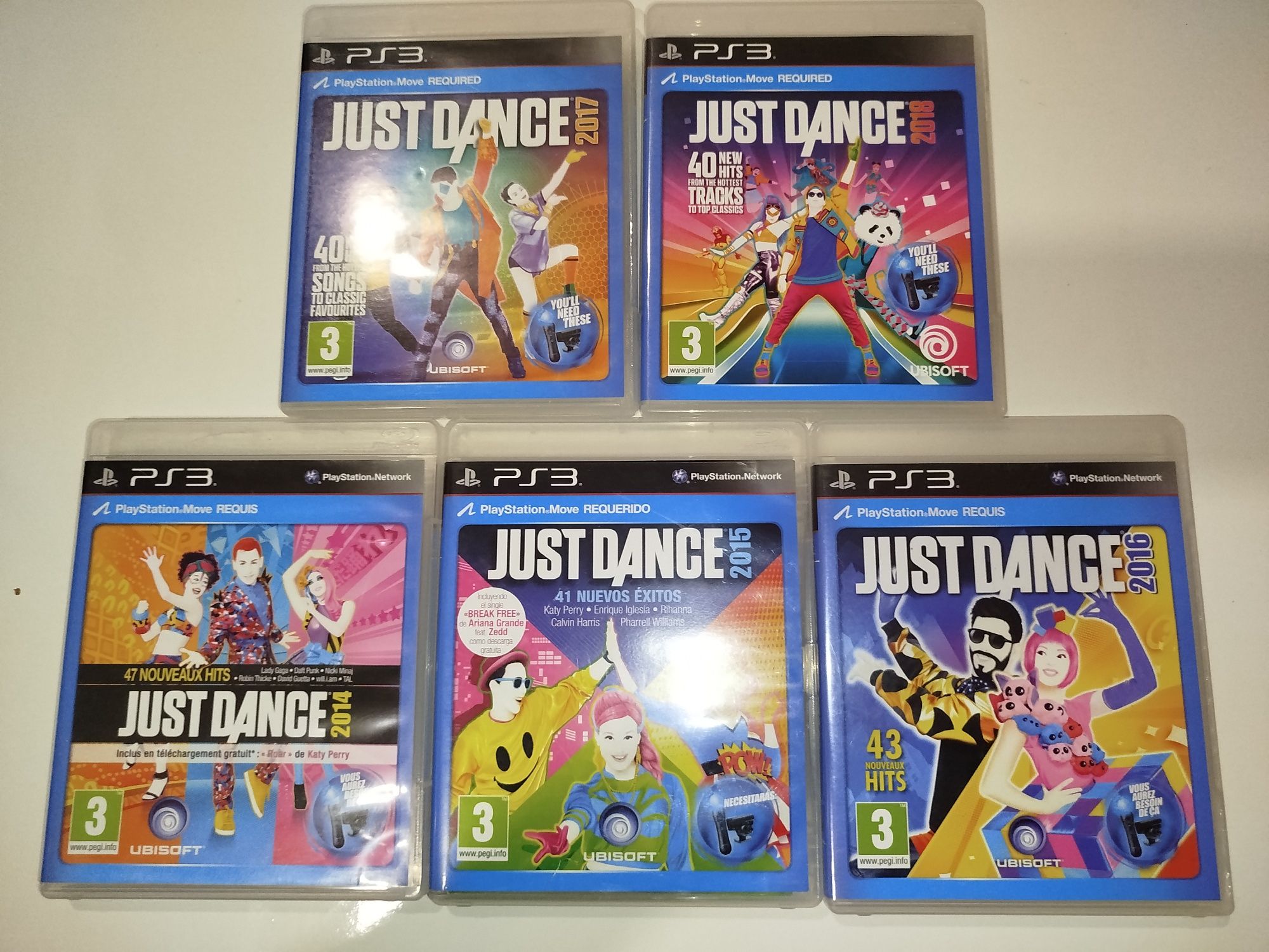 Jogos Just Dance para PS3