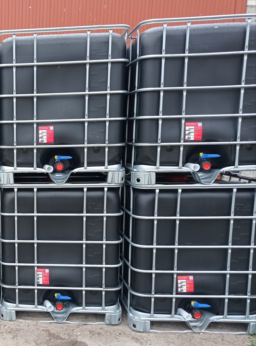 Mauser zbiornik beczka mauzer paletopojemnik 1000l IBC kontener nawode