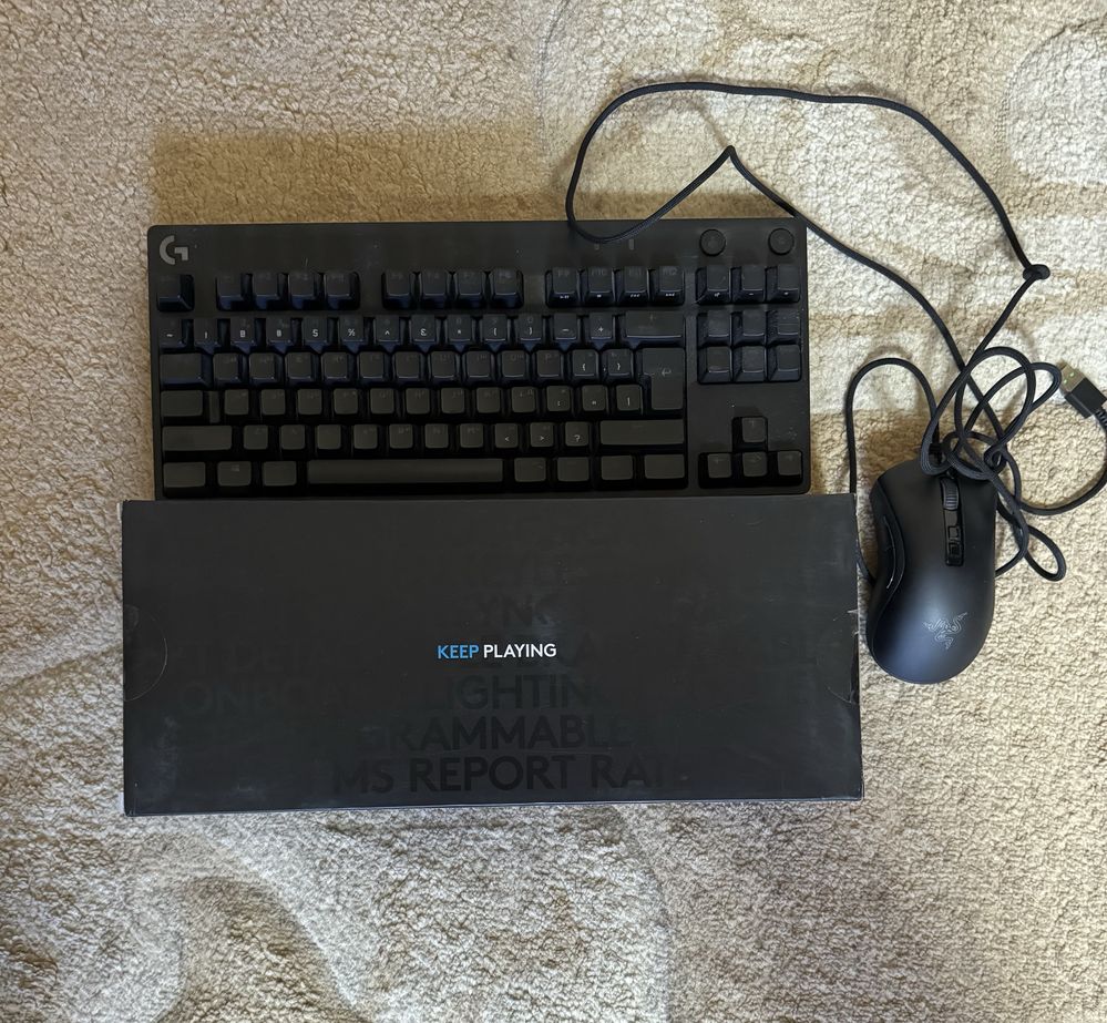 Logitech G Pro + Razer DeathAdder V2 | КОМПЛЕКТ