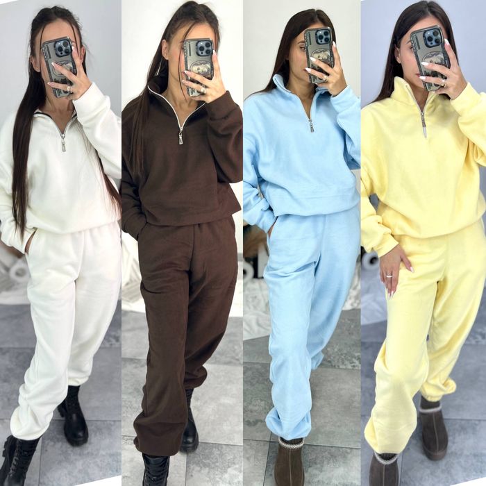 Теплый костюм женский флисовый/костюм флісовий жіночий