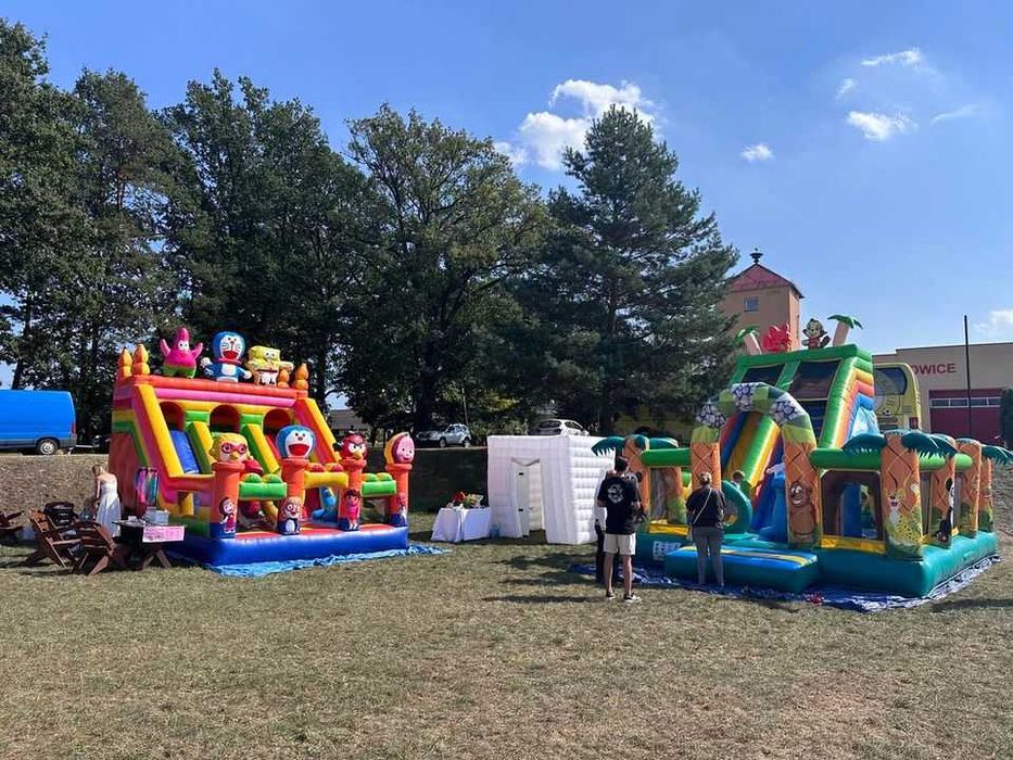 Dmuchaniec Dmuchana zjeżdżalnia wynajem