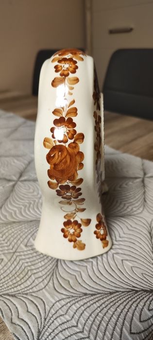 Zegar fajansowy. Włocławek.