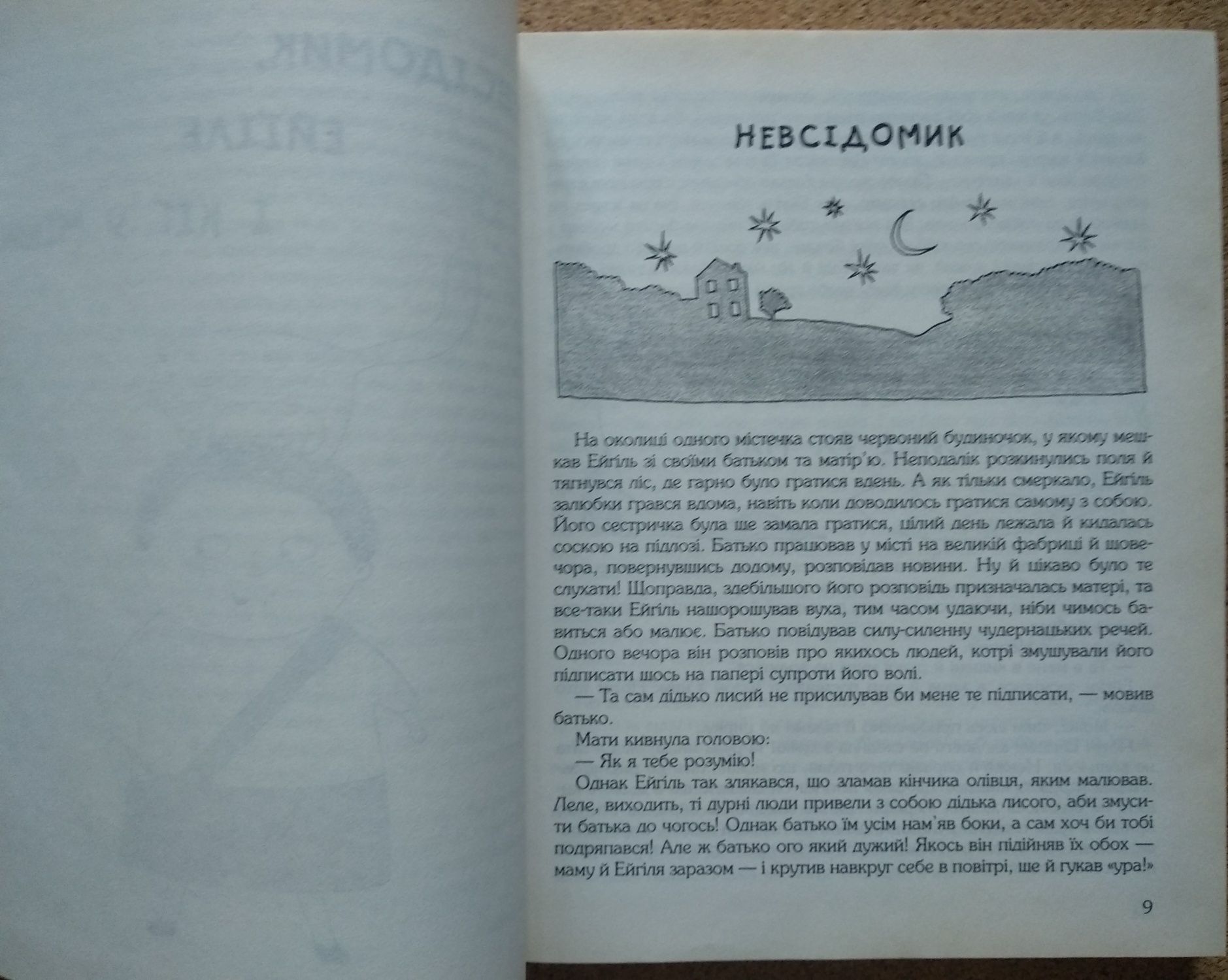 Бенні Андерсен "Пригоди Невсідомика"  дитяча книга