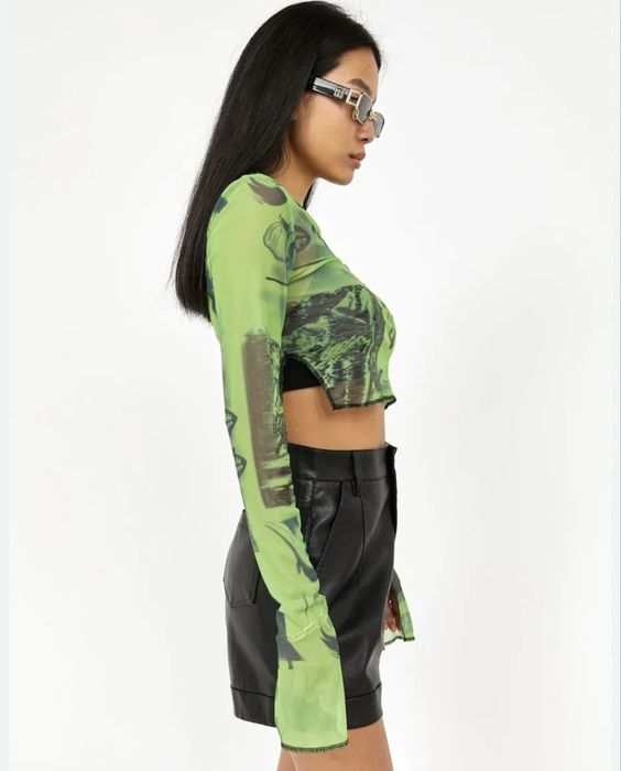 Жіночий лонг сіточка