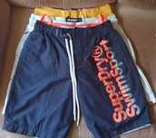 Oryginalne męskie spodenki SuperDry rozm.S-L 3 pary