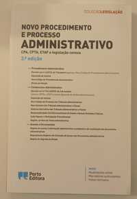 Novo Procedimento e Processo Administrativo (Ed. Académica)