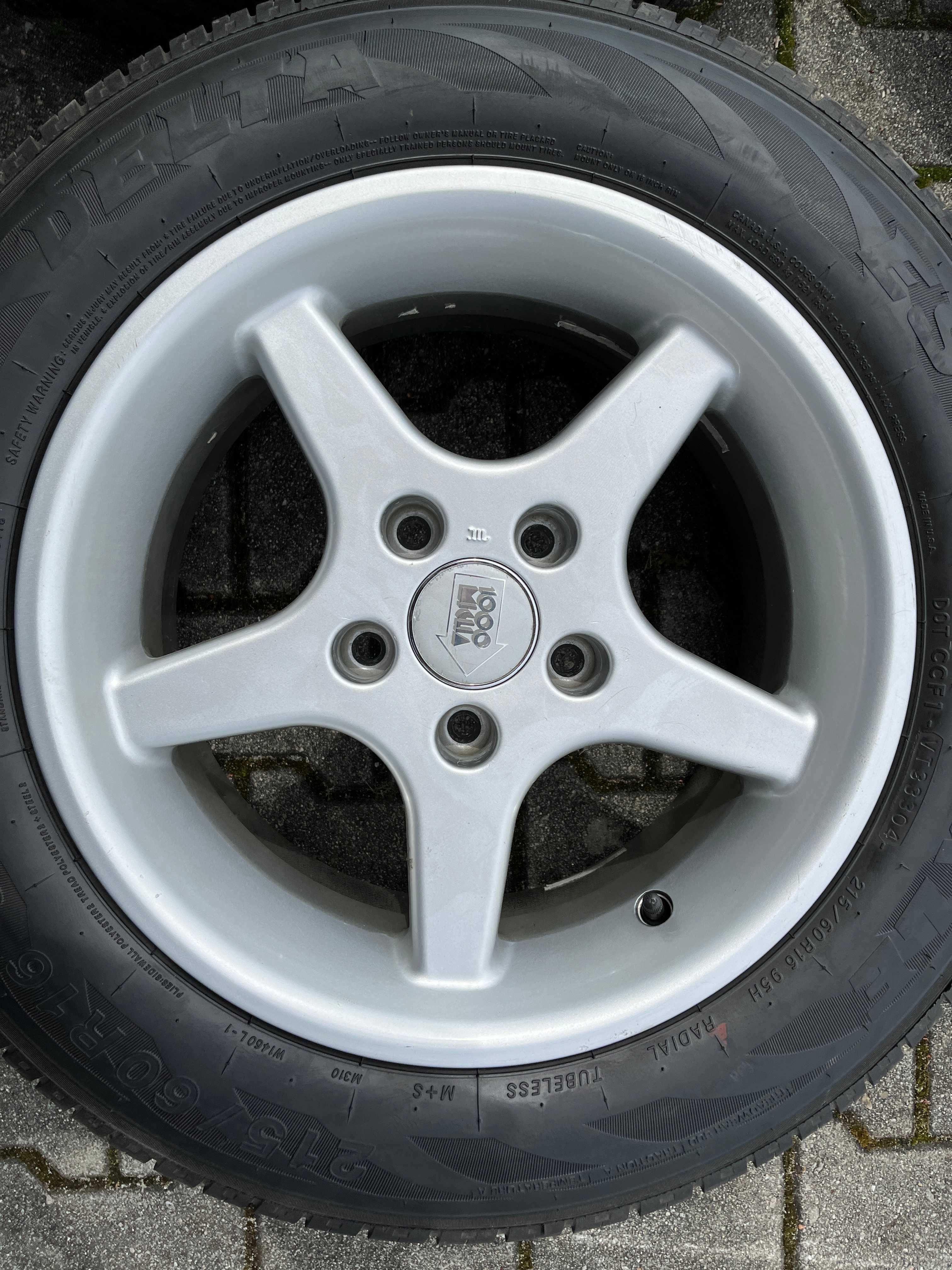 Felgi Mille Miglia 16' ET20 5x120 z oponami | BMW