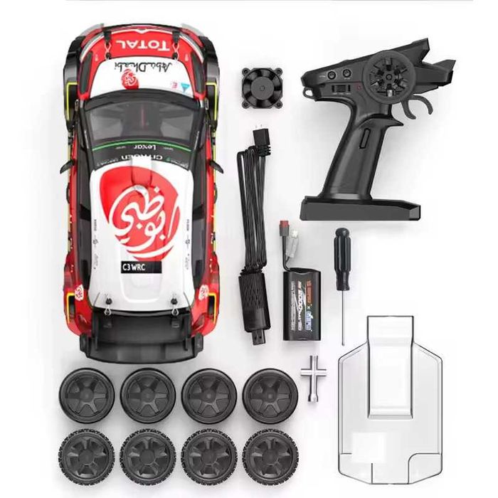 Машинка на радіокеруванні MJX Hyper Go 14303 4WD Citroen C3 WRC