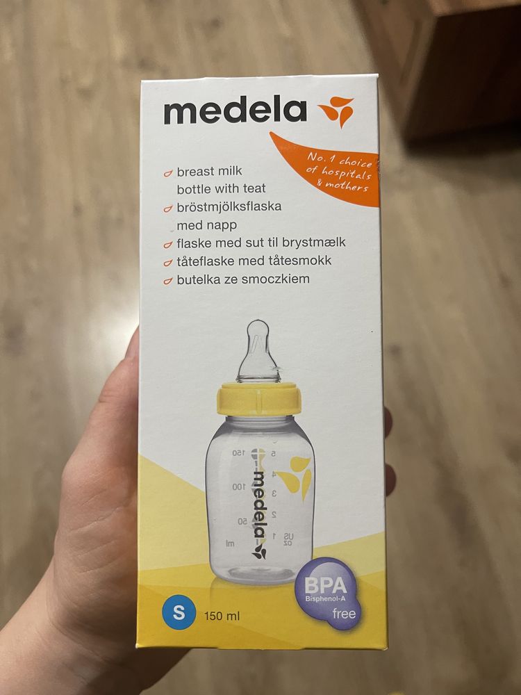 Пляшечка Medela 150 мл з соской розміру S