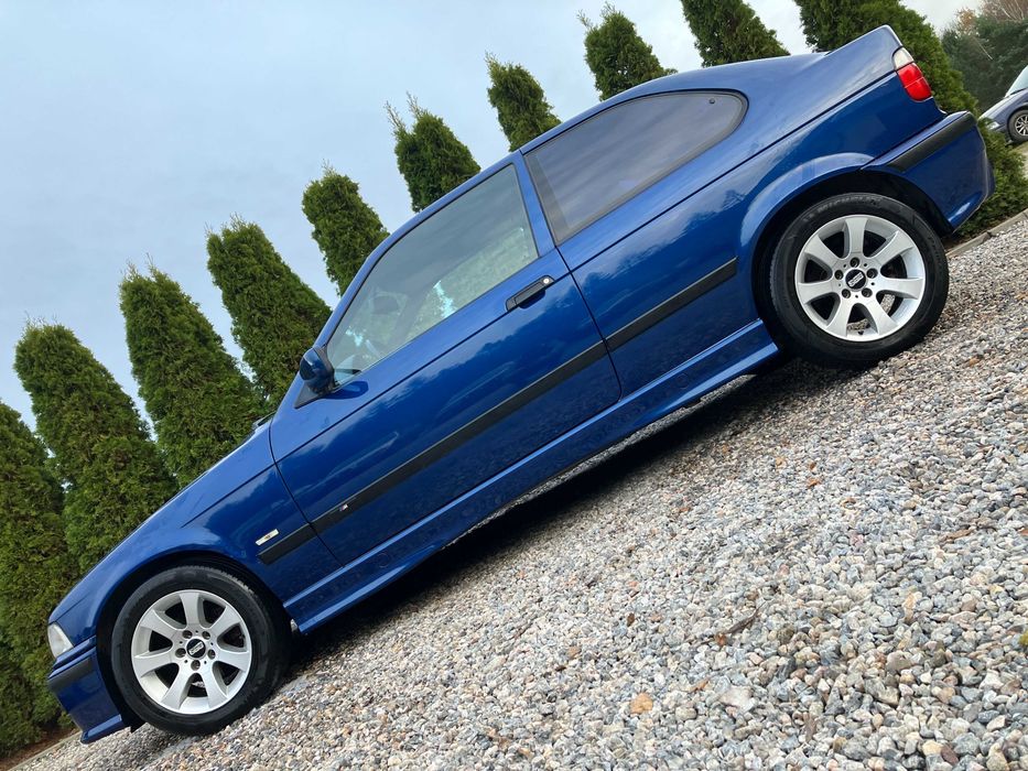 BMW e36 M-Pakiet Avusblau Bogata Wersja 175.000 km ASC Klima 4xAirBag