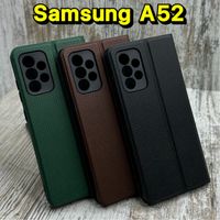 Чехол книжка Leather Fibra на Samsung A52/ A52s/ A53