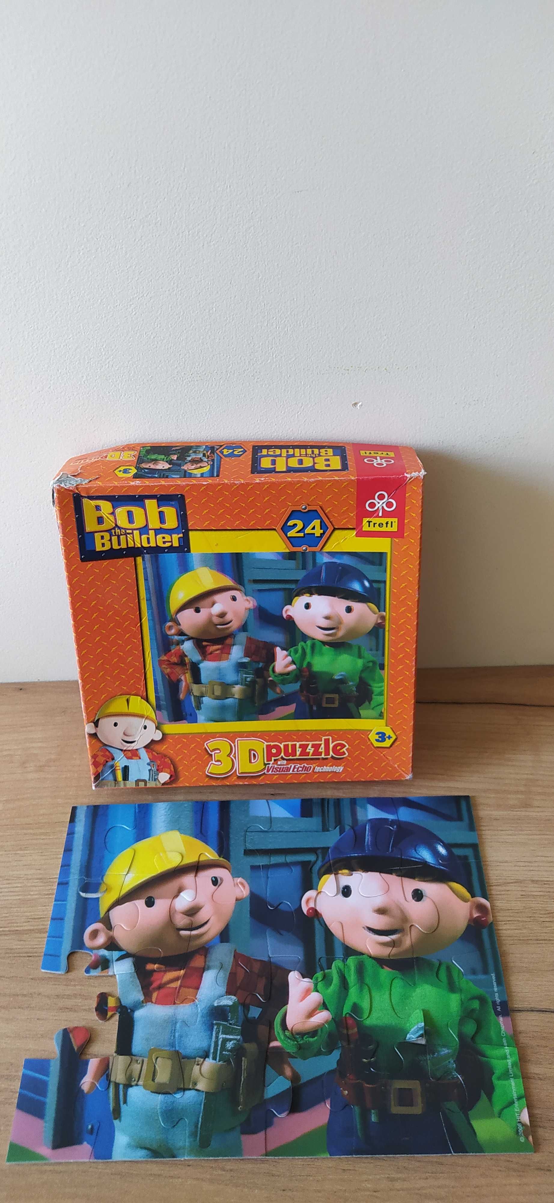 Puzzle Bob Budowniczy 3D Trefl 3+ 23 elementy