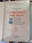 Livro Contos de F. Teixeira de Queiroz (Bento Moreno)