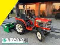 MINI TRAKTOR KUBOTA B72D 4x4 16.5KM Iseki Yanmar inne -- RATY--