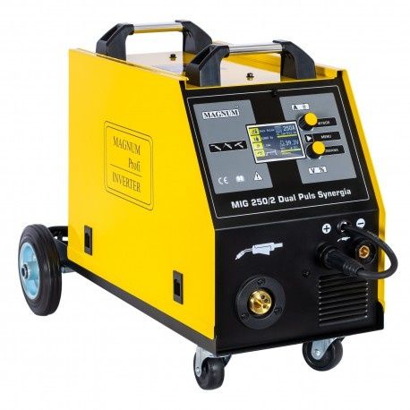 Spawarka Migomat MAGNUM MIG250/2 DUAL PULS SYNERGIA 230/400V, 200/