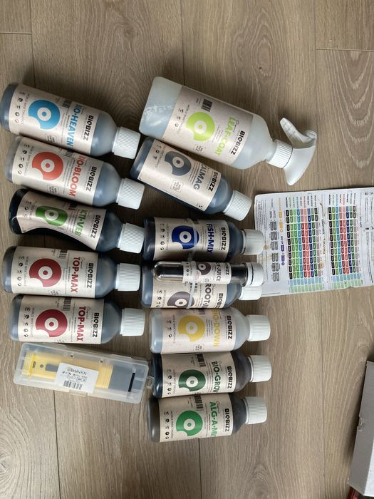 Zestaw srodkow do roslin BioBizz