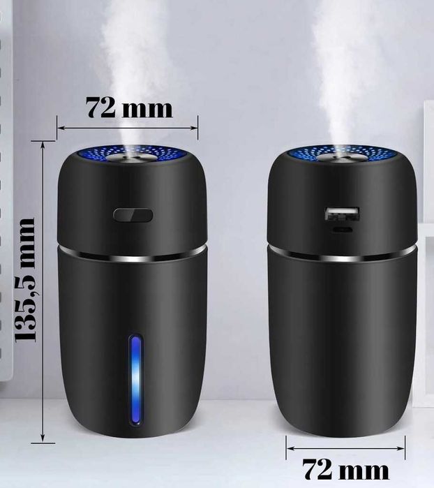 Nawilżacz Powietrza Do Samochodu Domu Ultradźwiękowy Zapachowy
