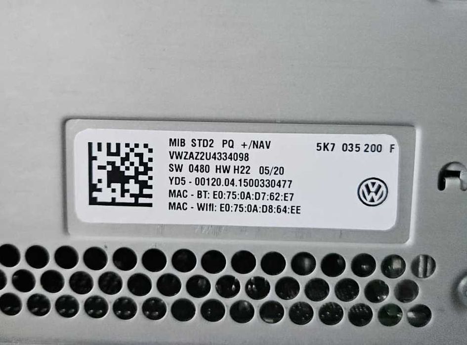 Radio VW MIB2 PQ Composition Media Carplay Android Auto Full Wrocław