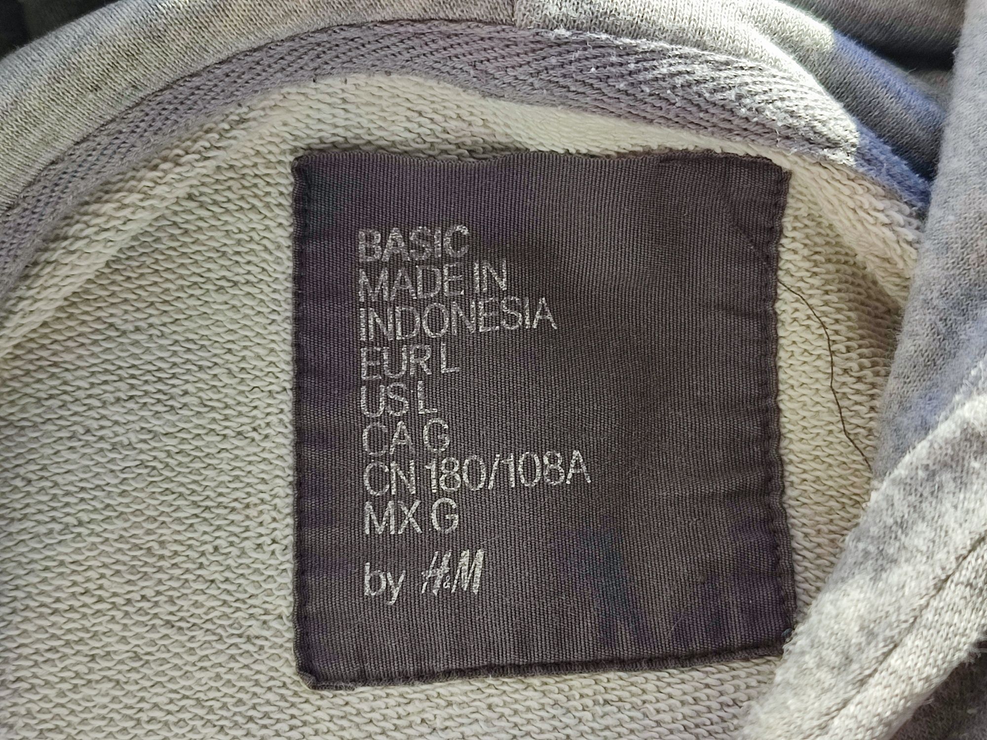 Koszula bluza H&M z kapturem basic M