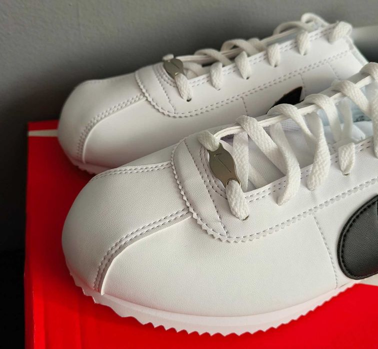 Nike Cortez white black biało czarne - r. 39