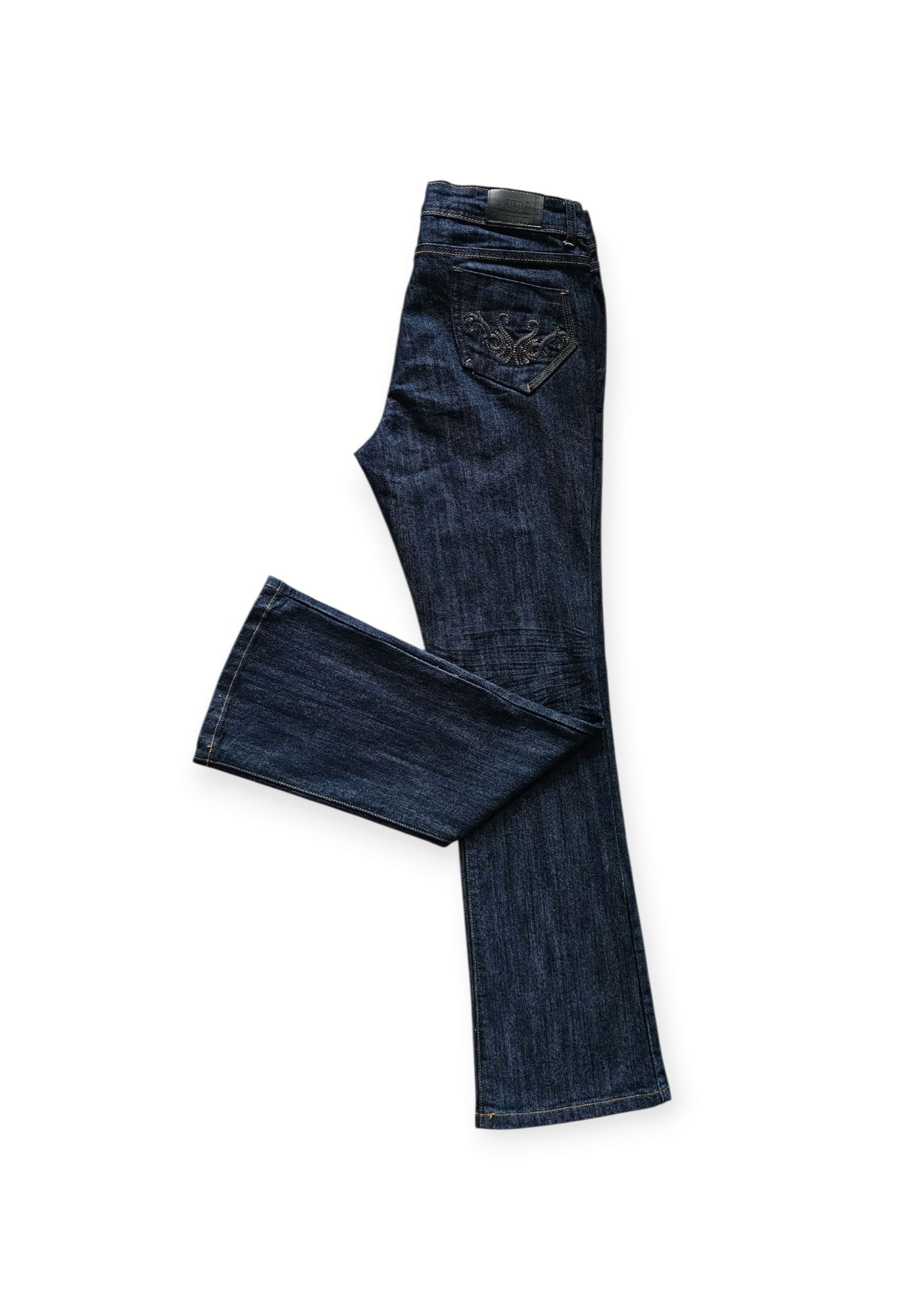 Bootcut dzwony jeansy nowe y2k vintage niski stan goblincore rare swag