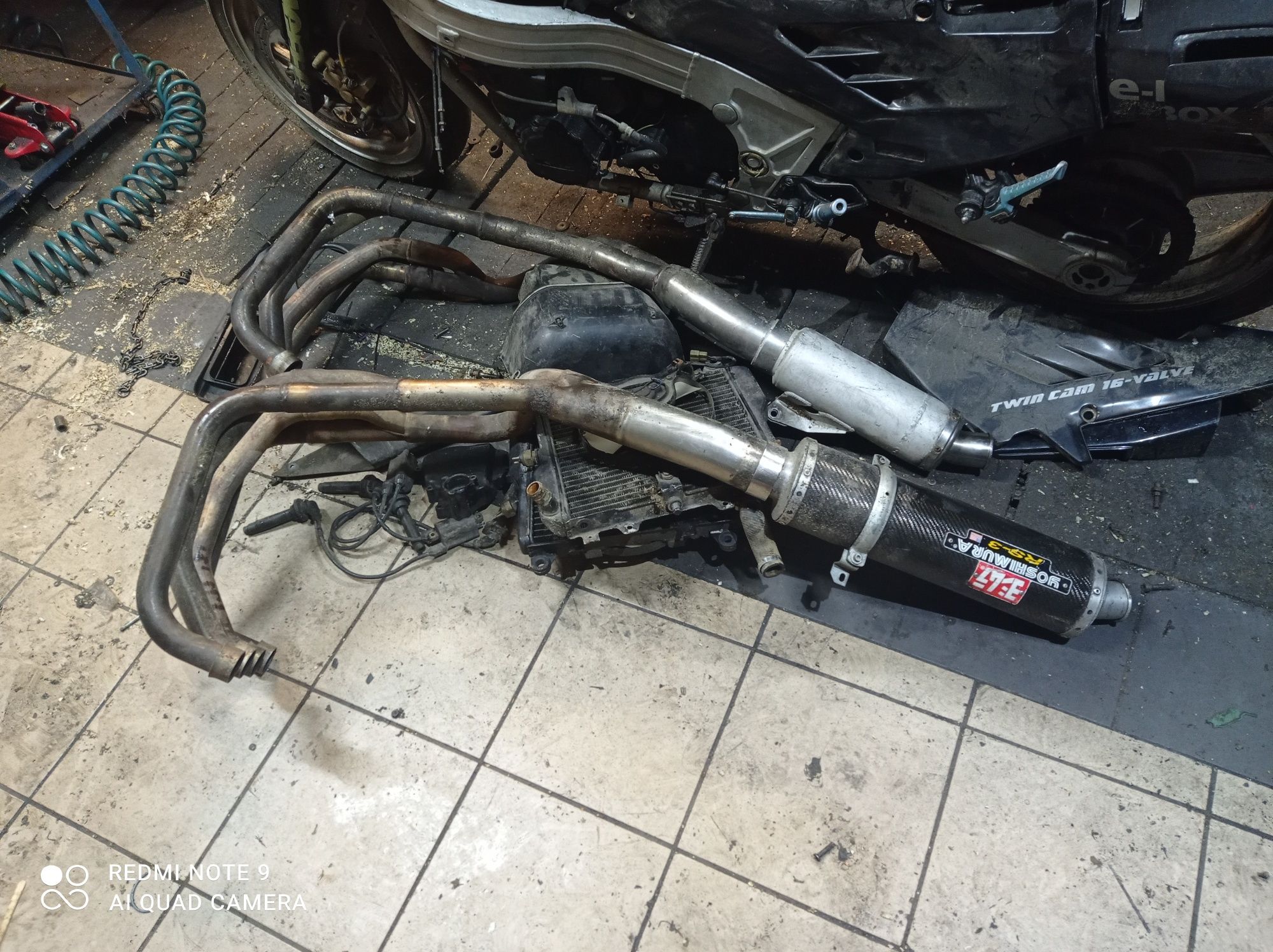 Kawasaki zx10 Tomcat ZX 1000 części lagi gaźnik wał silnik moduł zegar