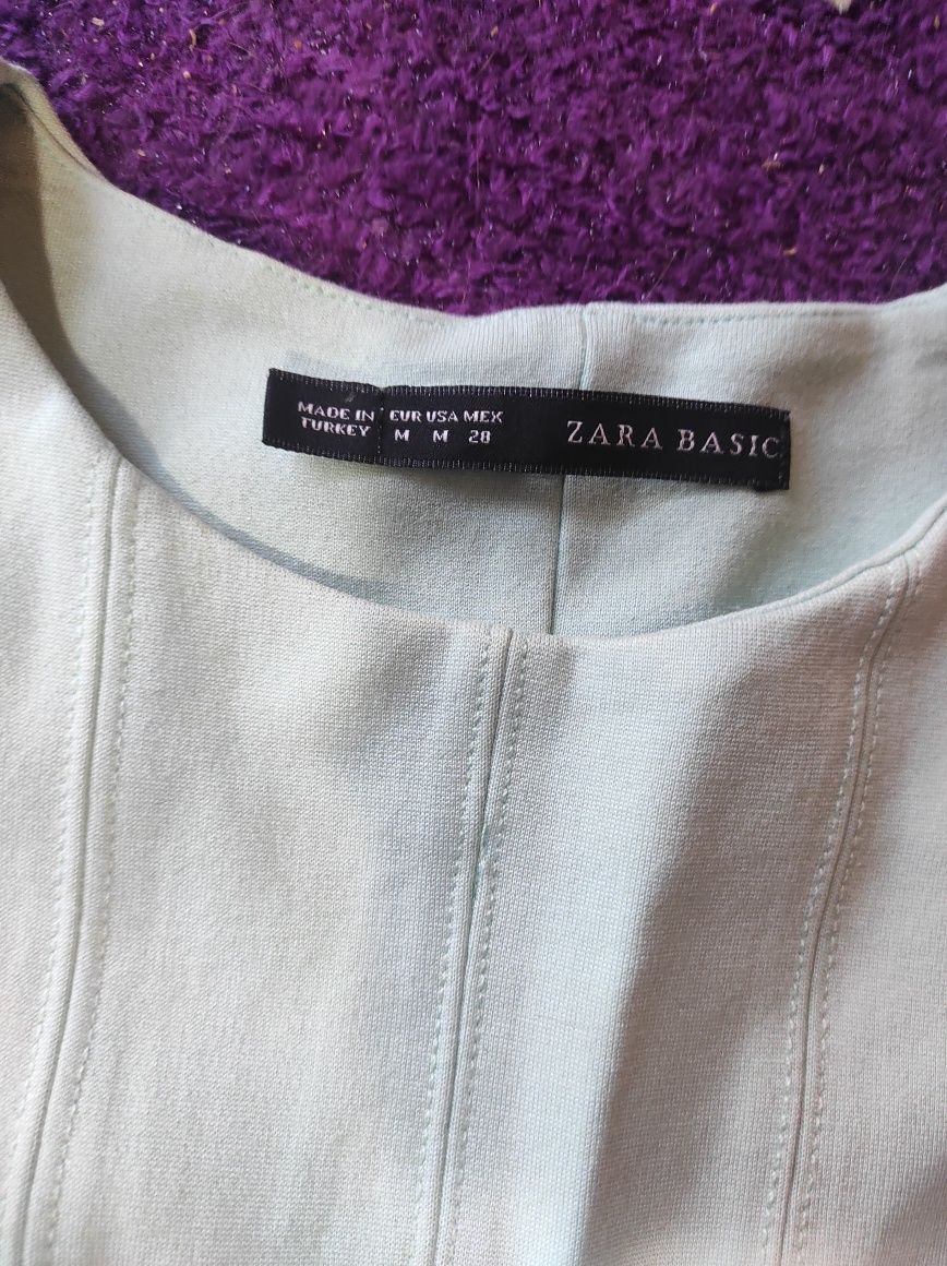 Vestido Zara verde água