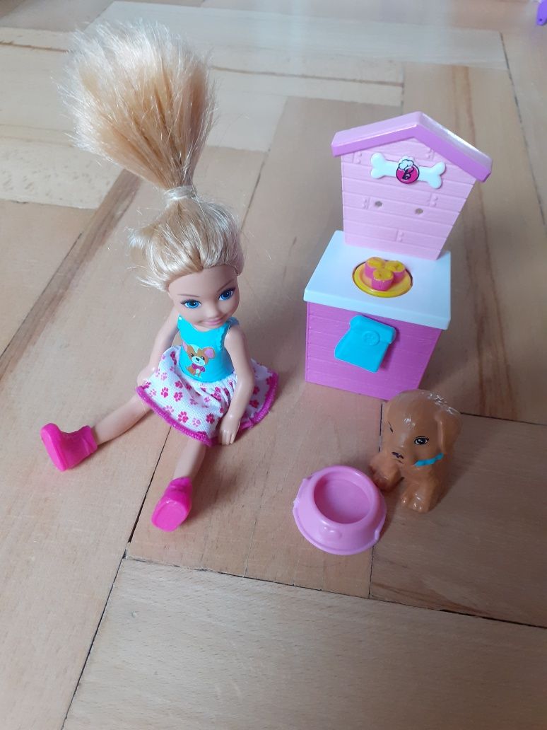 Lalka barbie dziecko dziewczynka laleczka z akcesoriami