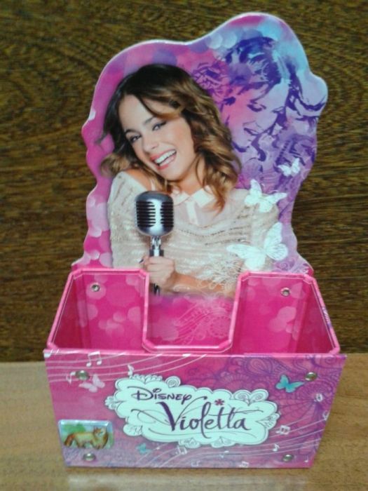 Violetta torebka + organizer na biurko + naklejki