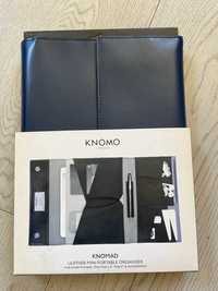 Knomo Organizer Mini Portable Leather do tabletów i smartfonów